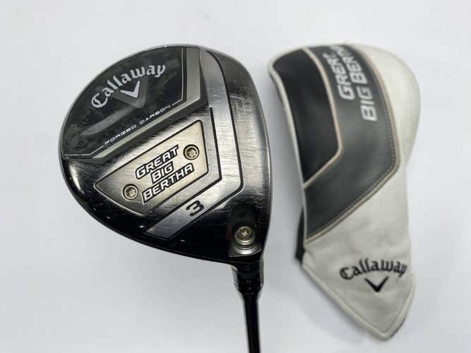 Callaway Great Big Bertha 23 3 Fairway Wood 15* Mamiya Helium 4F2 Senior RH HC