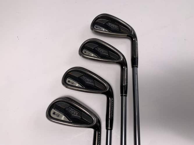 Adams Idea Tech V4 Forged Iron Set 6-9 Bassara 60x5ct Regular Graphite Mens RH