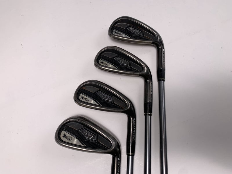 Adams Idea Tech V4 Forged Iron Set 6-9 Bassara 60x5ct Regular Graphite Mens RH