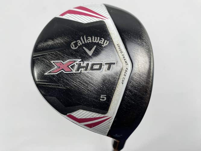 Callaway X Hot 2013 5 Fairway Wood 18* Project X PXv Ladies Graphite Womens RH