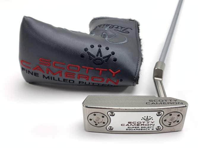 Scotty Cameron Super Select Squareback 2 Putter 34" Mens RH W/HC