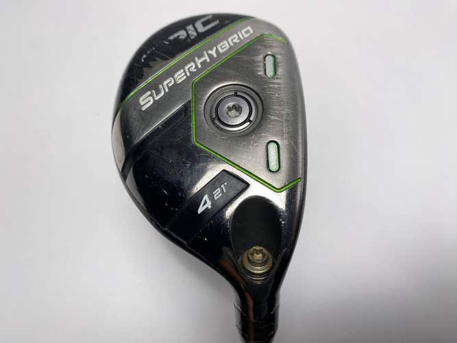 Callaway EPIC Super 4 Hybrid 21* AeroTech Steelfiber fc65 F2 Senior RH