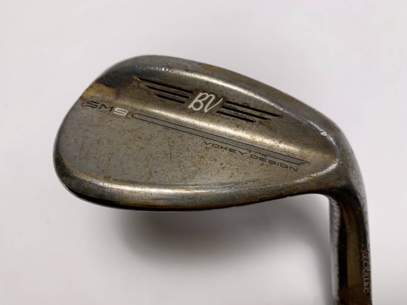 Titleist Vokey SM9 Raw Lob Wedge LW 58* 10S AeroTech Steel Fiber i95 CW Stiff RH