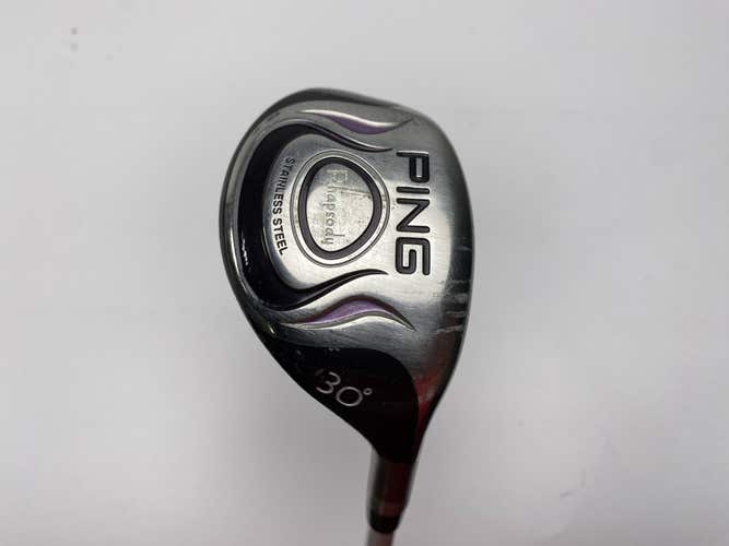 Ping Rhapsody 6 Hybrid 30* ULT 129 Ultra Light Ladies Graphite Womens RH