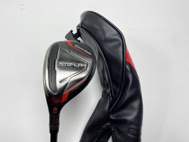 TaylorMade Stealth Rescue 3 Hybrid 19* Fujikura Ventus Black Red 7s Stiff LH