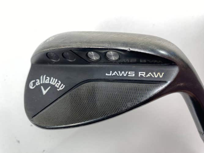 Callaway Jaws Raw Black Plasma Lob Wedge LW 58* 12W DG Spinner Tour Issue RH