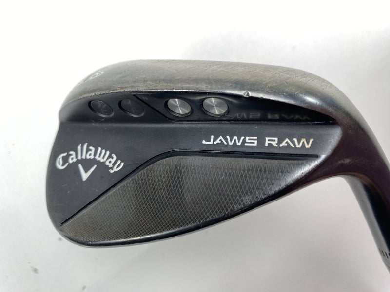 Callaway Jaws Raw Black Plasma Lob Wedge LW 58* 12W DG Spinner Tour Issue RH