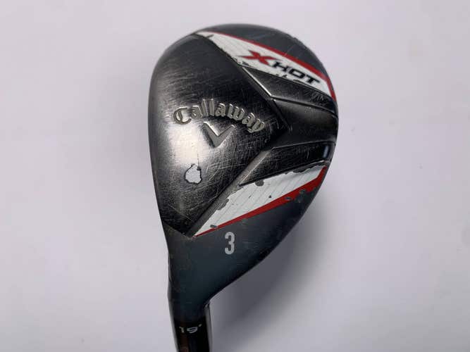 Callaway X Hot 19 3 Hybrid 19* 70g Stiff Graphite Mens LH