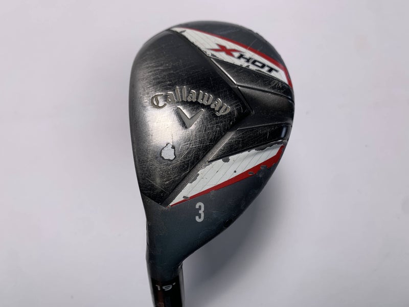 Callaway X Hot 19 3 Hybrid 19* 70g Stiff Graphite Mens LH
