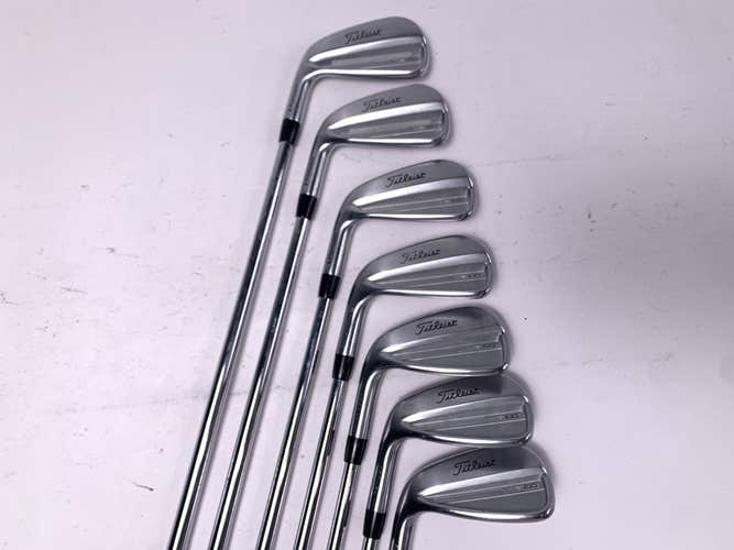 Titleist T100 / T150 2023 Combo Iron Set 4-PW Precision Rifle 6.0 Stiff LH