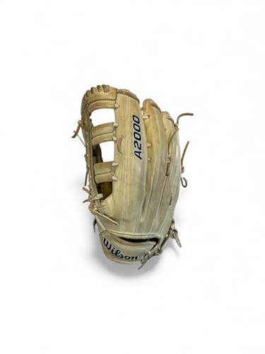 Used Wilson A2000 1810 Baseball Glove LH Throw Tan 12 3/4" 11873-S000227964