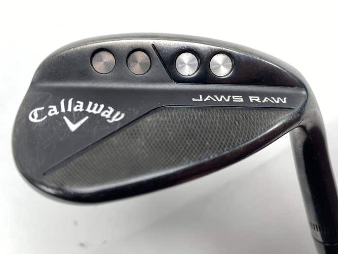 Callaway Jaws Raw Black Plasma Wedge 58*10 Dynamic Gold Mid Wedge Black Steel RH