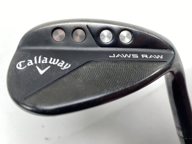 Callaway Jaws Raw Black Plasma Wedge 58*10 Dynamic Gold Mid Wedge Black Steel RH