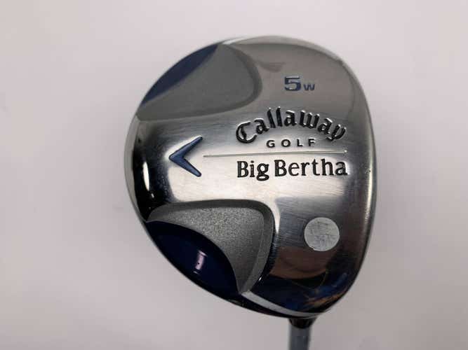 Callaway 2008 Big Bertha 5 Fairway Wood 18* Aldila Ladies 50g Ladies Graphite RH
