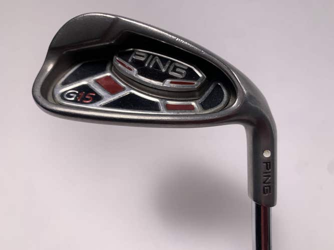 Ping G15 Pitching Wedge PW White Dot 3* Up AWT Stiff Steel Mens RH