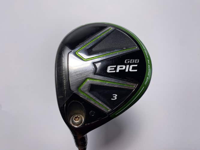Callaway GBB Epic 3 Fairway Wood 15* HZRDUS 6.0 Black 75g Stiff LH