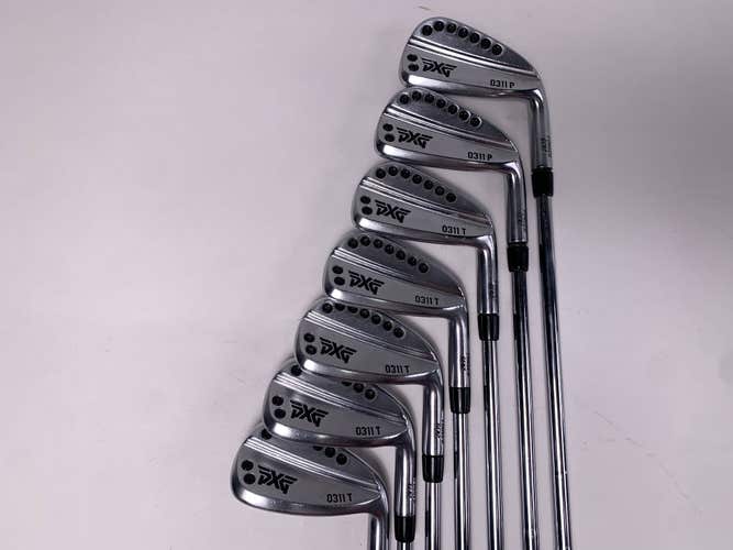 PXG 0311 P GEN2 Chrome Iron Set 4-PW Dynamic Gold Tour Issue X100 Extra Stiff RH