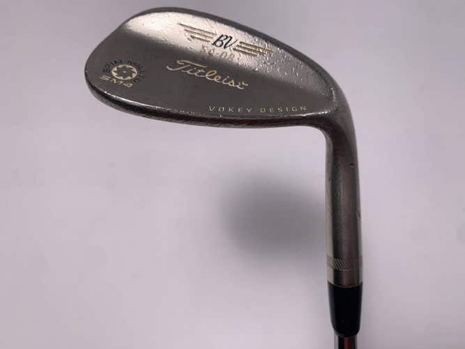 Titleist Vokey Spin Milled SM4 Chrome Sand Wedge SW 54* 8 Wedge Steel Mens RH