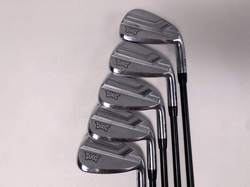 PXG 0211 XCOR2 Chrome Iron Set 6-PW Project X Cypher Fifty 5.0 50g Senior RH