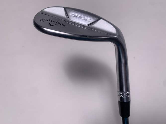 Callaway Opus Brushed Chrome Lob Wedge LW 60* 8 C-Grind DG Mid 115g Mens RH
