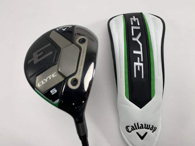 Callaway Elyte 5 Fairway Wood 18* Vanquish 4 R2 Senior Graphite Mens RH HC