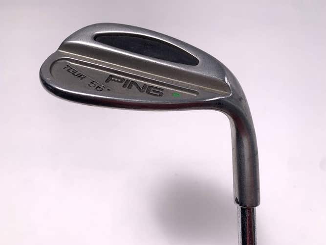 Ping Tour Sand Wedge SW 56* Green Dot 2* Up Wedge Steel Mens RH