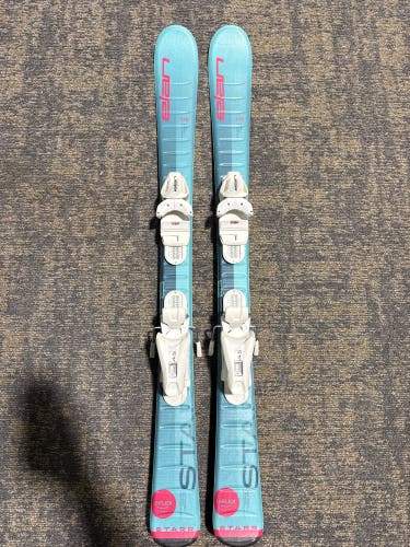 Kid's Elan Starr 110 cm Skis With EL 4.5 CA GW Bindings (Used)
