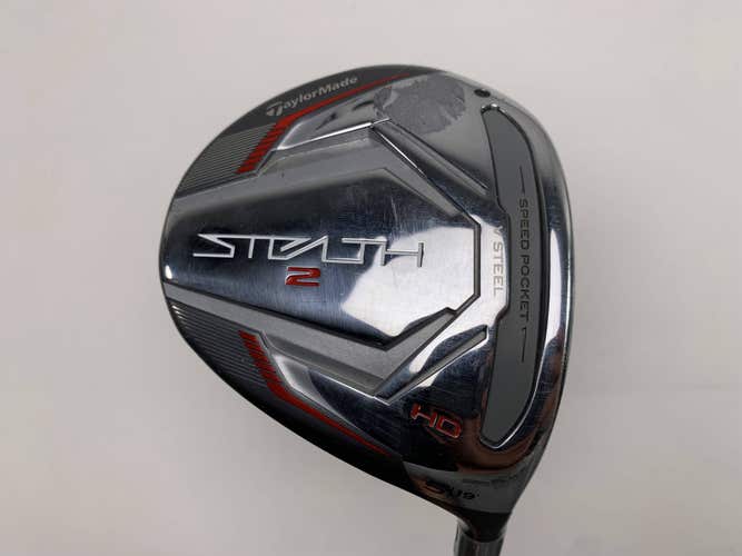 TaylorMade Stealth 2 HD 5 Fairway Wood 19* Aldila Ascent L 45g Ladies RH
