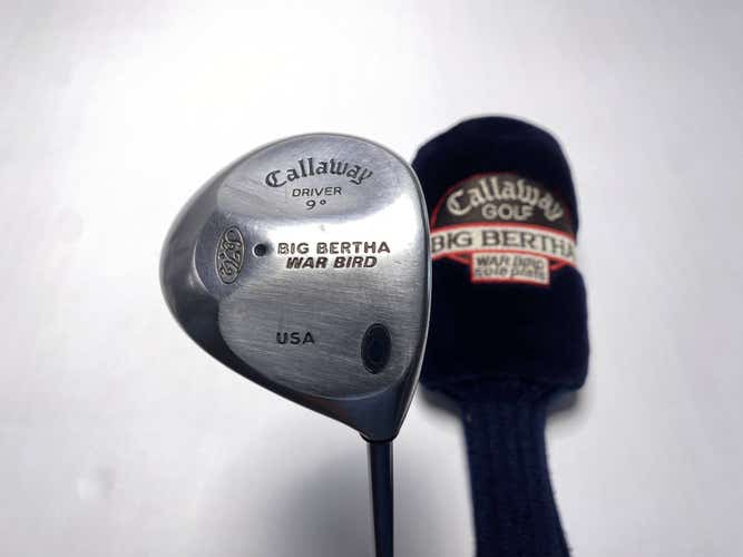 Callaway Big Bertha Warbird Driver 9* RCH 90 Firm Graphite Mens RH