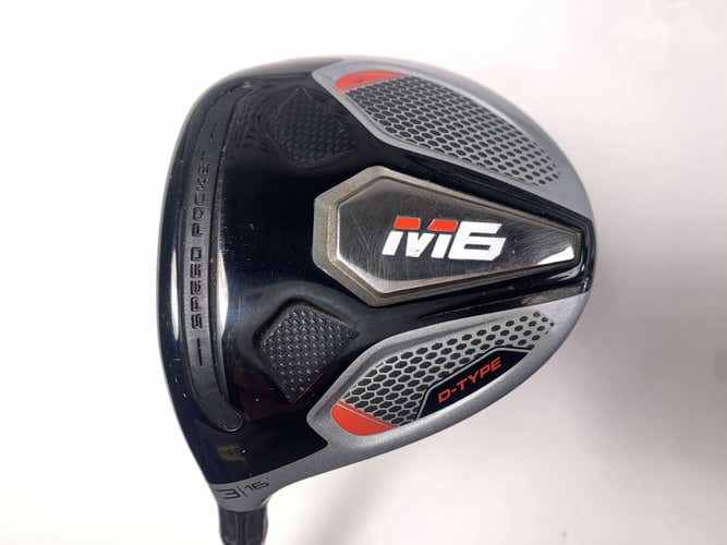 TaylorMade M6 D-Type 3 Fairway Wood 16* EvenFlow Max Carry 5.5 50g Regular LH