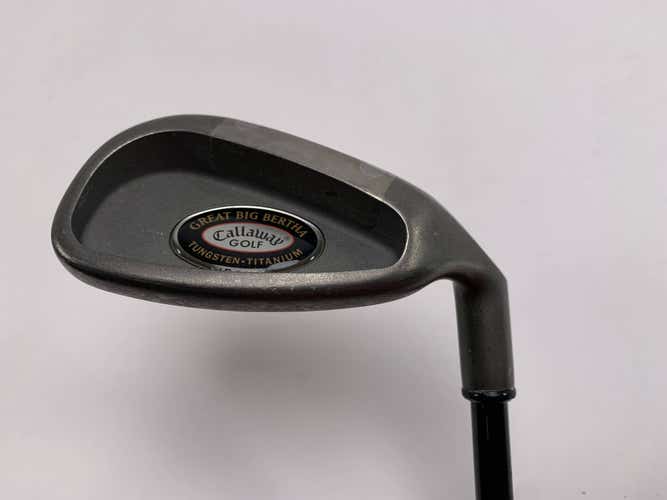 Callaway Big Bertha Tungsten Titanium Pitching Wedge PW RCH 96 Regular Mens RH