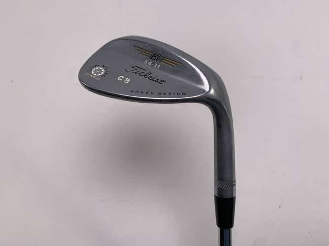 Titleist Vokey Spin Milled SM4 Chrome Sand Wedge SW 54* 11 DG S200 Wedge Mens RH