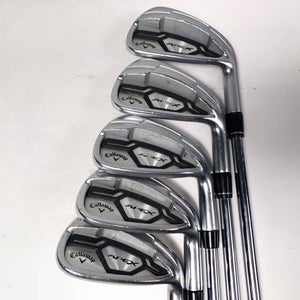 Callaway Apex CF 16 Iron Set 5-PW KBS Tour V 110g Stiff Steel Mens RH- No 7i