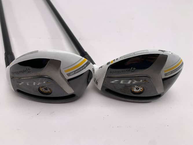 TaylorMade RocketBallz Stage 2 4 & 5 Hybrid Set 22* 25* RocketFuel 45g Ladies RH