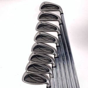 Wilson Fatshaft II Iron Set 3-PW Wilson Staff Fatshaft Regular Steel Mens RH