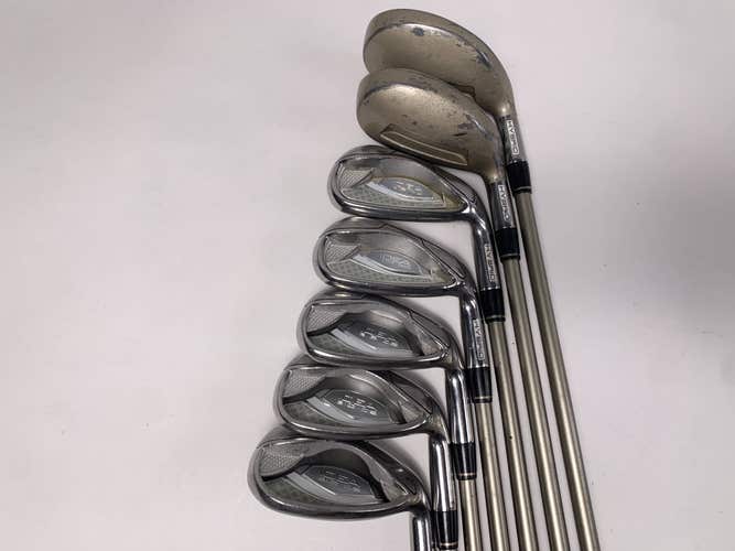 Adams Idea A12 OS Iron Set 5H 6H 7-PW+SW Idea Womens Ladies Graphite Womens RH