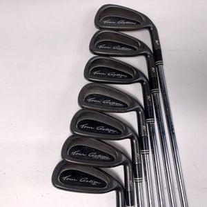 Cleveland TA5 Gunmetal Iron Set 3-PW True Temper Sensicore Stiff Mens RH- No 6i