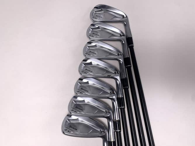 Srixon ZXi7 Iron Set 4-PW KBS Tour Graphite Iron TGI 100 Stiff Graphite Mens RH