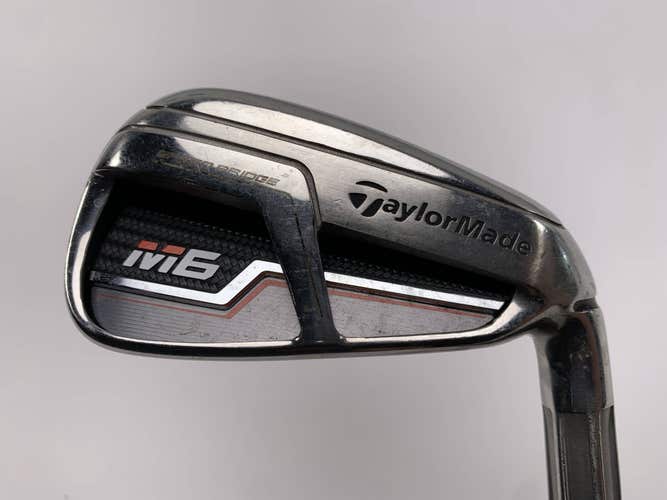 TaylorMade M6 Single 6 Iron True Temper XP 100 R300 Regular Steel Mens RH