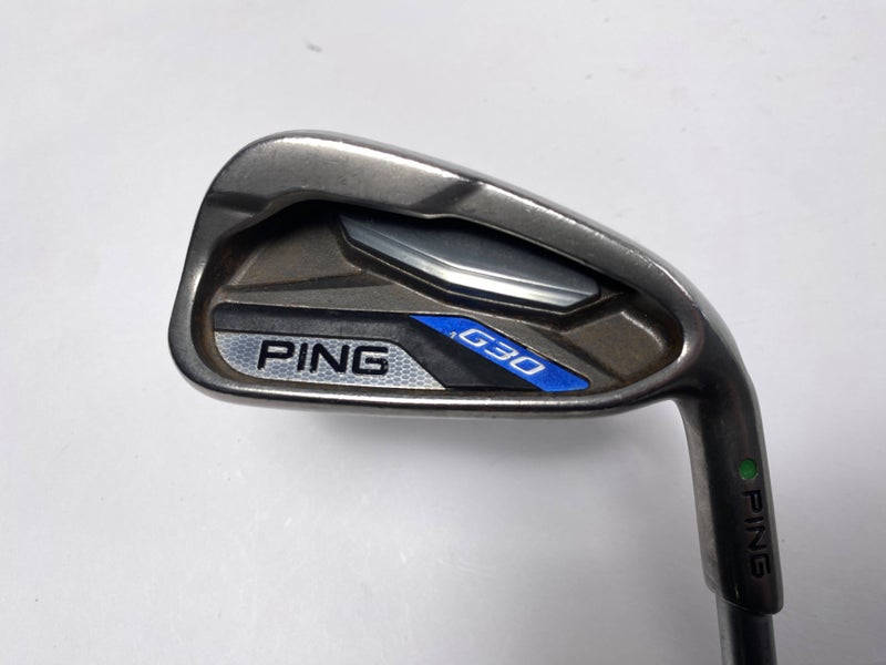 Ping G30 Single 6 Iron Green Dot TFC 419 Regular Graphite Mens RH Midsize Grip