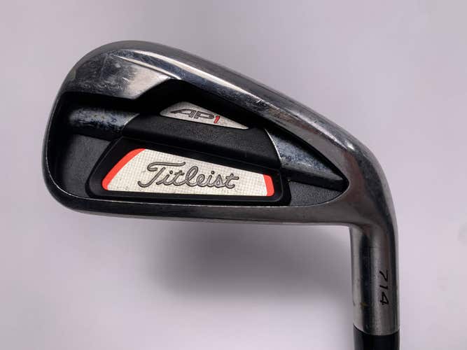 Titleist 714 AP1 Single 6 Iron Mitsubishi Rayon Kuro Kage 65g Senior Steel RH