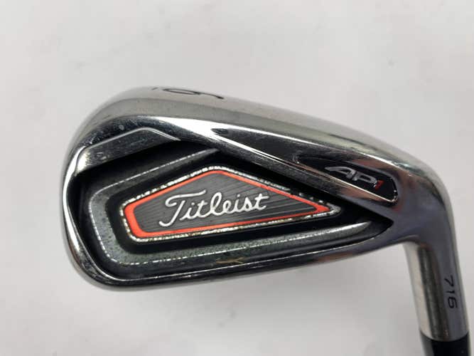 Titleist 716 AP1 Single 6 Iron Mitsubishi Rayon Kuro Kage 65g Senior RH