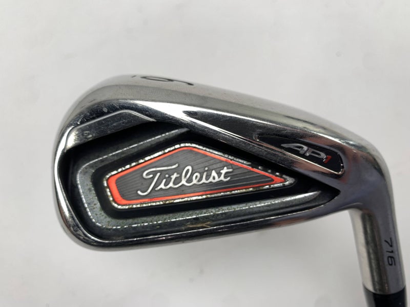 Titleist 716 AP1 Single 6 Iron Mitsubishi Rayon Kuro Kage 65g Senior RH