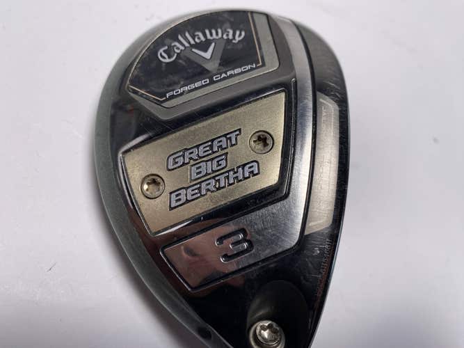 Callaway Great Big Bertha 23 3 Hybrid 18* HEAD ONLY Mens RH