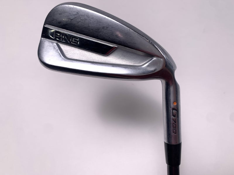 Ping G700 Single 6 Iron Orange Dot 2* Flat TFC 80 i Senior Graphite Mens RH