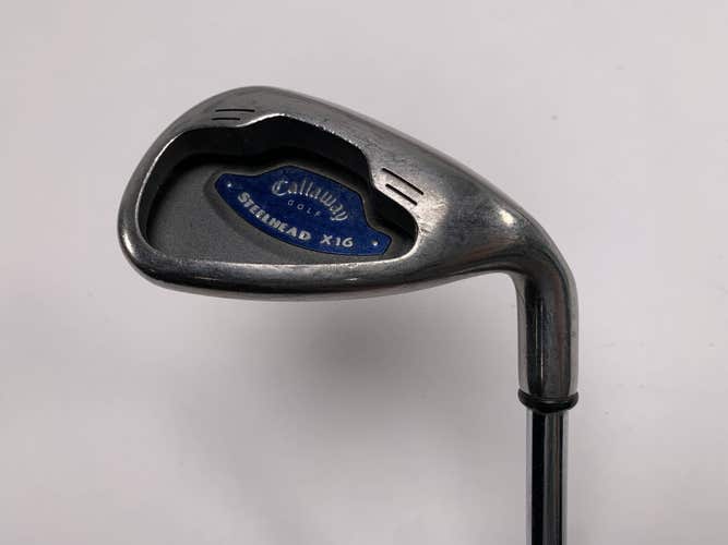 Callaway X-16 Single 9 Iron Steelhead X-16 Regular Steel Mens RH