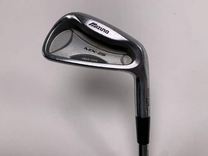 Mizuno MX 25 Single 6 Iron True Temper Dynalite Gold S300 Stiff Steel Mens RH