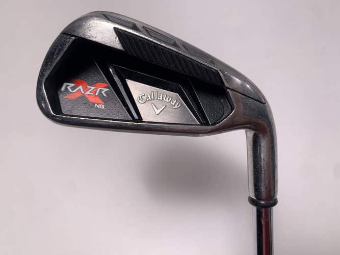 Callaway Razr X NG Single 6 Iron RAZR X Uniflex Steel Mens RH