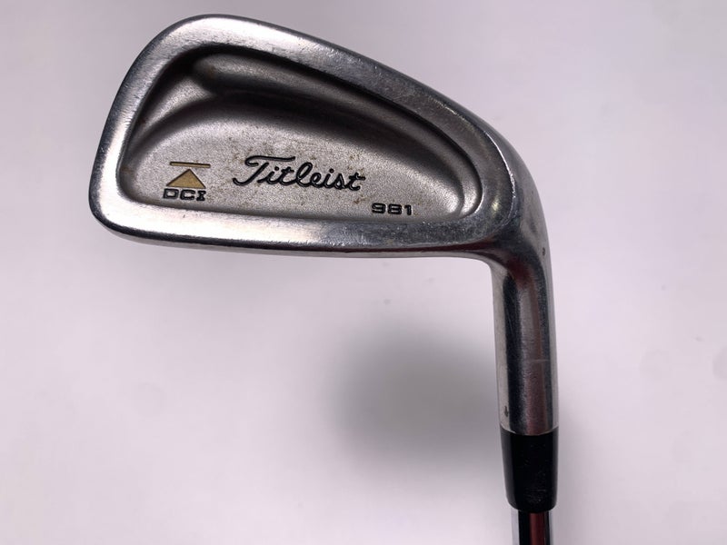 Titleist DCI 981 Single 6 Iron Tri-Spec Regular Steel Mens RH