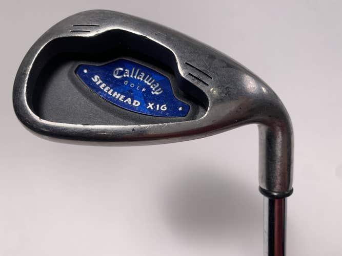 Callaway X-16 Single 9 Iron Steelhead X-16 Regular Steel Mens RH